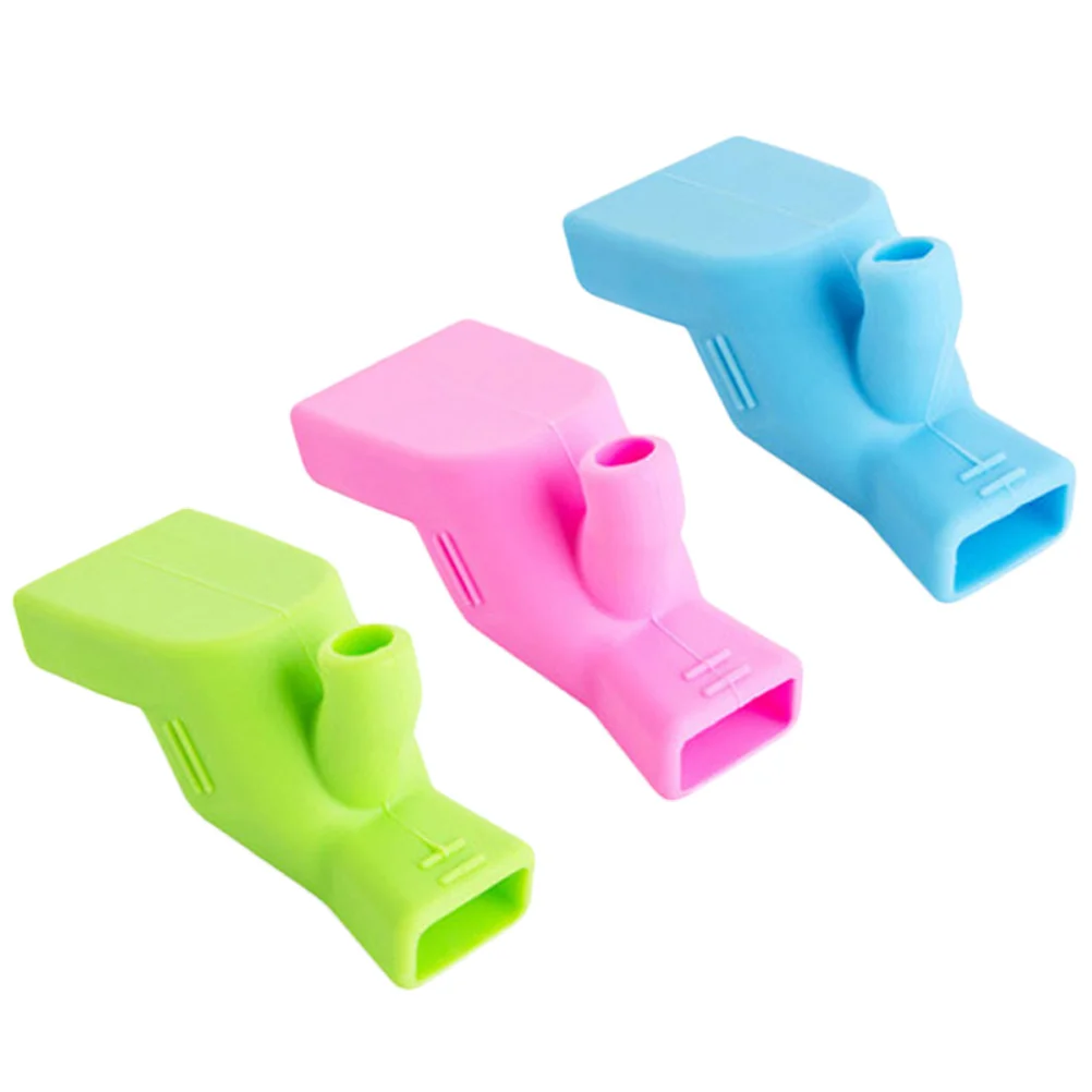 

Extender Water Spout Cover Silicone Kids Handle Sink Toddlers Portable Bathtub Hand Washing Tap Extension Baby Fountain Adapter