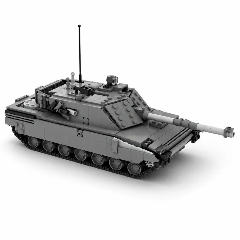 Фото 1127 деталей: Танк Ariete MBT, масштаб 1:35, модель армейской техники MOC, конструктор-головоломка для самостоятельной сборки, развивающий набор строительных блоков, подарок №3