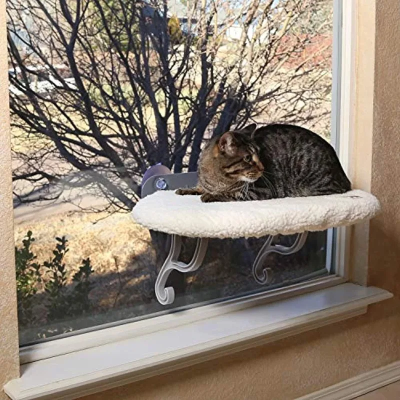 

K&H Pet Products Universal Mount Kitty Sill with Hood，