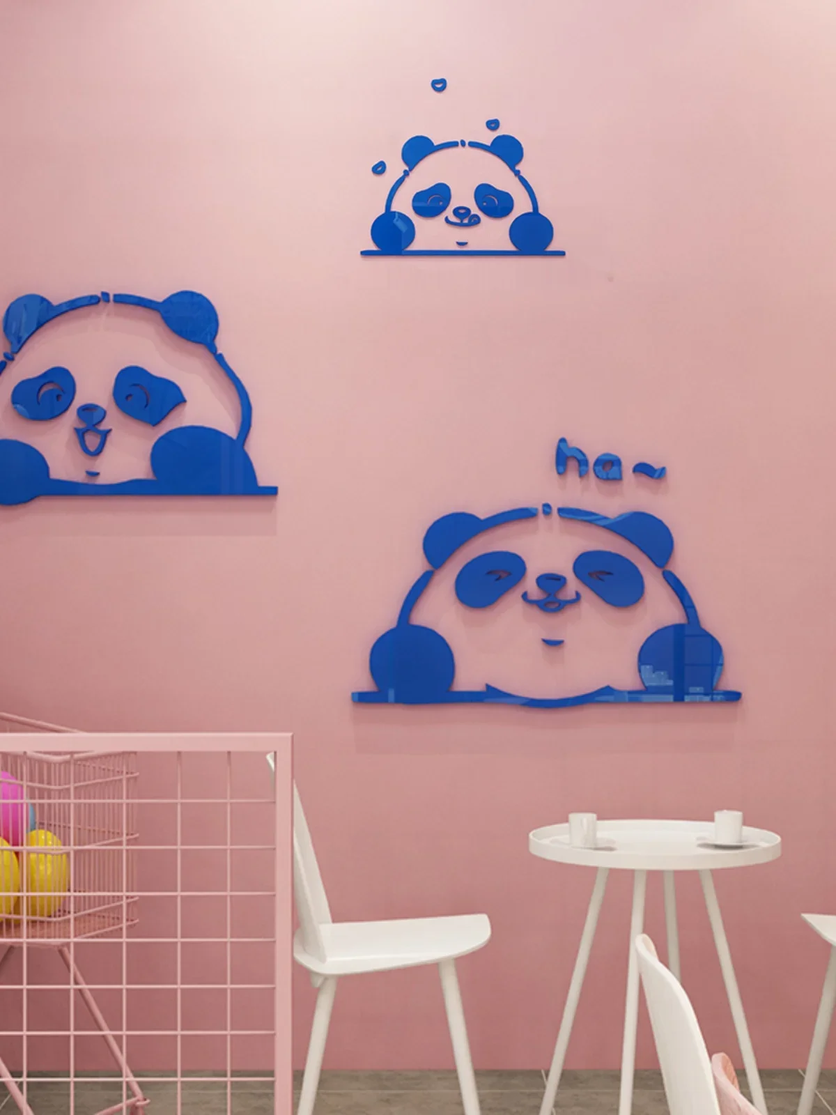 Гигантские строительные стены WS304 3D украшения Мультяшные наклейки для комнаты на