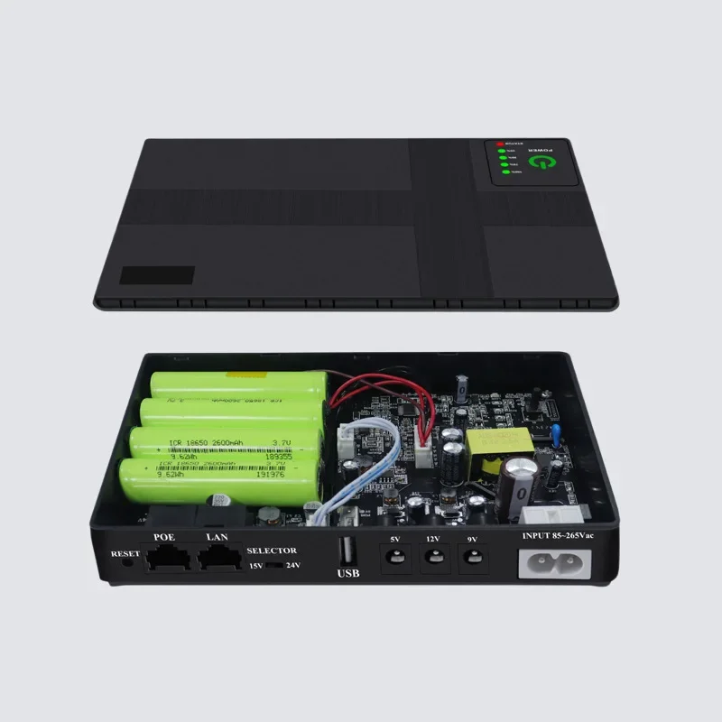 Optique оптический Кот с адаптером встроенная батарея 10400mAh резервная