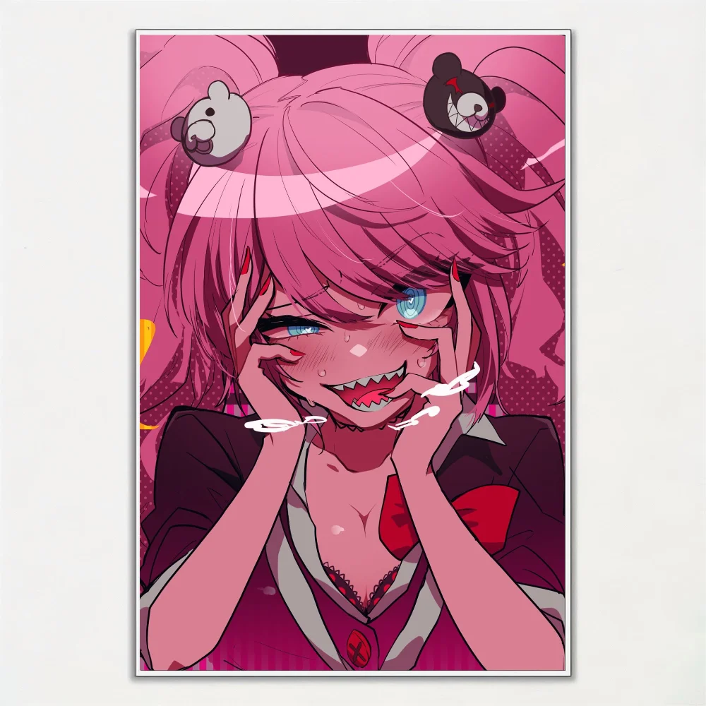 Anime Danganronpa Hot Poster Wall Art Home Decor Room Digital Painting Living Restaurant Kitchen