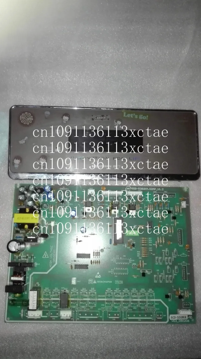 Подходит для оригинального дверного холодильника Midea BCD-556WKM плата дисплея