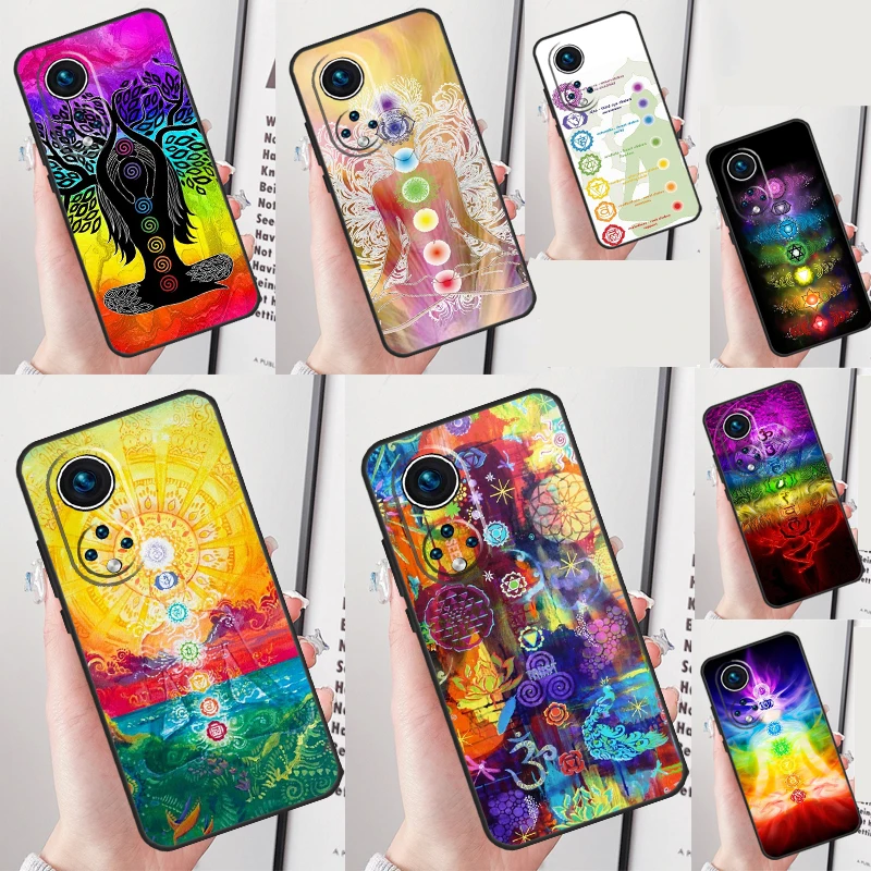 Чехол Mandala Chakra Yoga для Honor Magic 7 Pro 5 6 Lite X9a X8a X8 X9 X8b X9c X9b 50 70 90 200 Cover