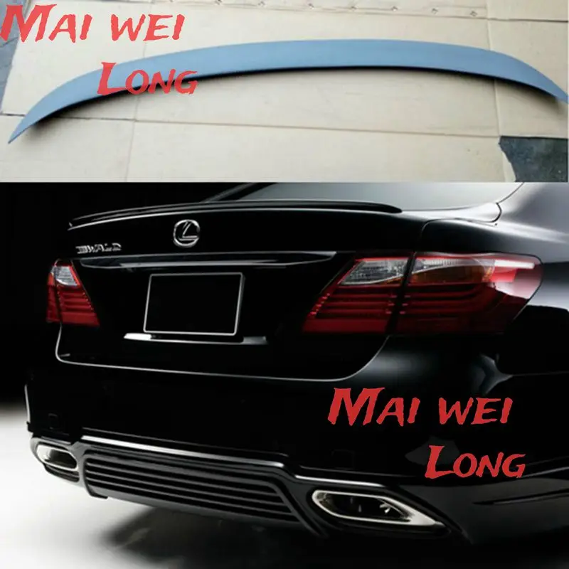

Спойлер из полиуретана для Lexus Ls460 Ls600 Ls400 Ls430, Автомобильный задний спойлер грунтового цвета для Lexus 2005-2012