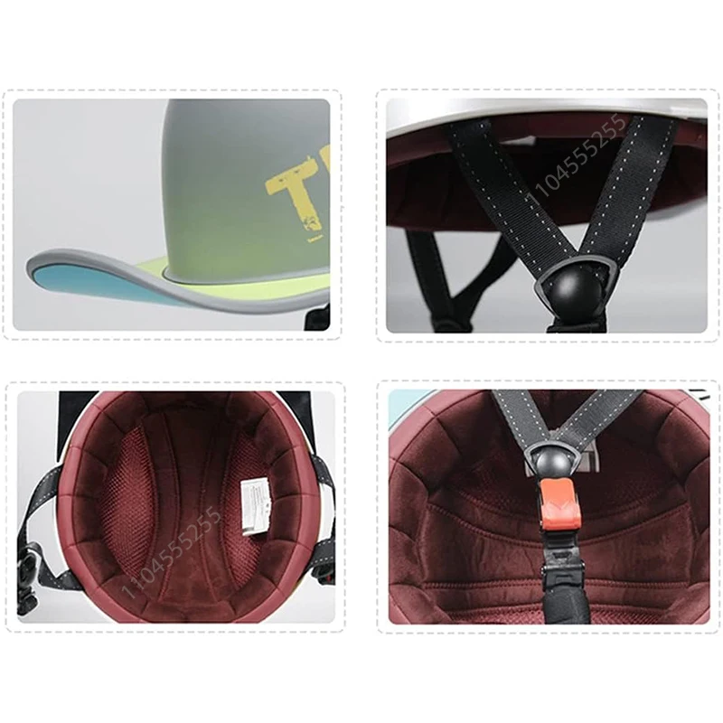 Ретро мотоциклетный шлем бейсболка винтажная уличная кепка-круизер скутер мопед