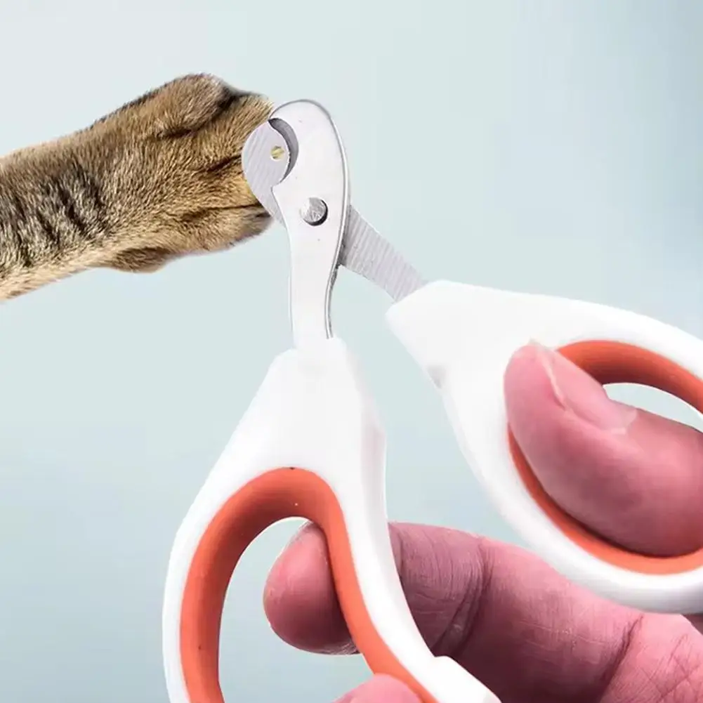 Машинка для стрижки когтей домашних животных кошек и собак