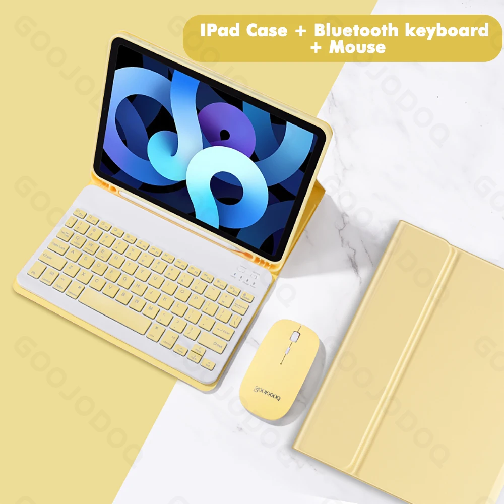 

New for IPad 9th 8th Generation Case with Keyboard for IPad 10.2 Case Pro 11 2021 Air 4 IPad 102 Case 7th Air 2020 Air Magic