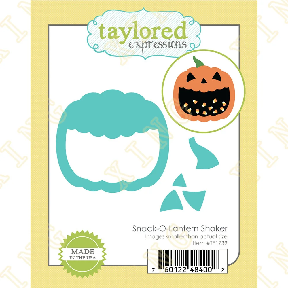 

New Snack-o-lantern Shaker Metal Cutting Dies Scrapbook Diary Decoration Stencil Embossing Template Diy Greeting Card Handmade