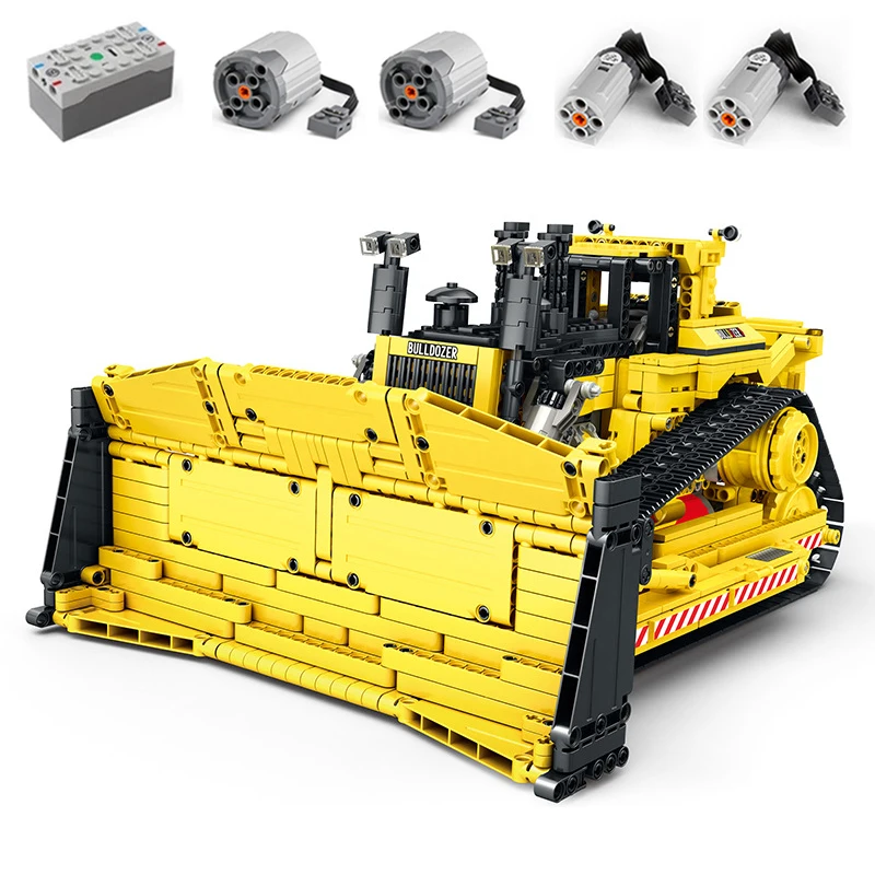 

22001 MOC Mechanical D11 Bulldozer1988+pcs/set Model Building Blocks Bricks Educational Puzzle Toy Birthday Gifts