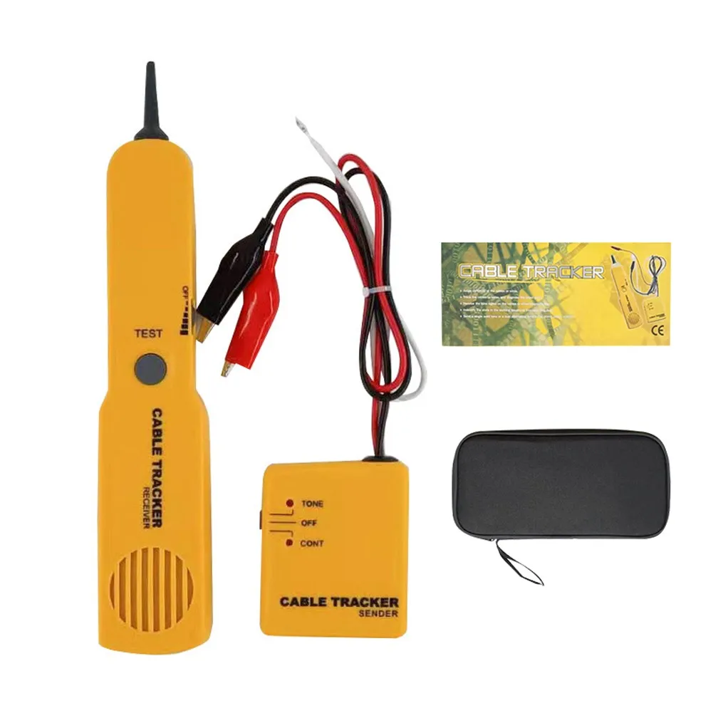 

Multifunctional Network Telephone Line Cable Trackers Sensors Receiver Set Line Finder