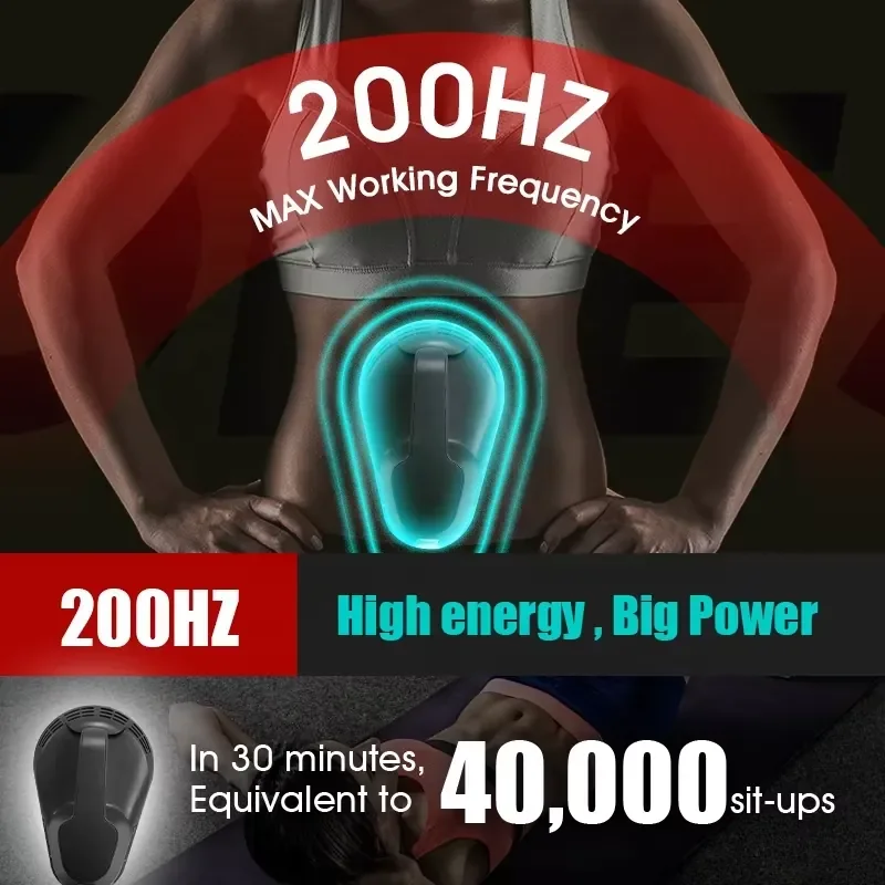 Фото Аппарат для наращивания мышц 6000 Вт, 16-200 Гц, 4-5 насадок, SPRT EMSLIM HIEMT Body Neo RFING №2