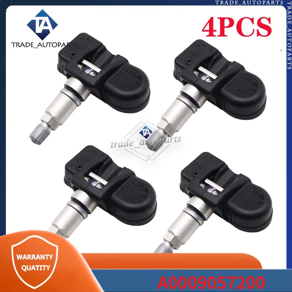

4PCS TPMS Tire Pressure Sensor For Mercedes-Benz Sprinter R-Class [V251] CLS-Class [C218] A0009057200 A0009054100 A0025409017