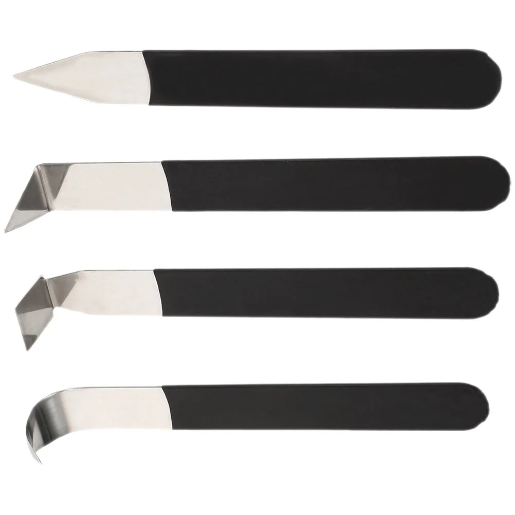

4Pcs Metal Pottery Carve Handcraft Clay Sculpting Tools Carve Making DIY Tool
