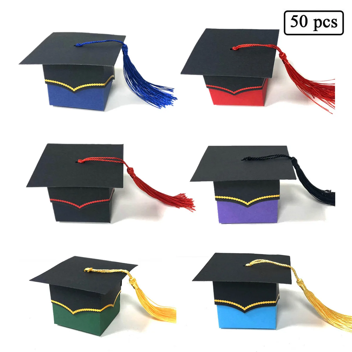 

Новинка 2023, коробка для конфет «Доктор шапка», 50 шт./комплект