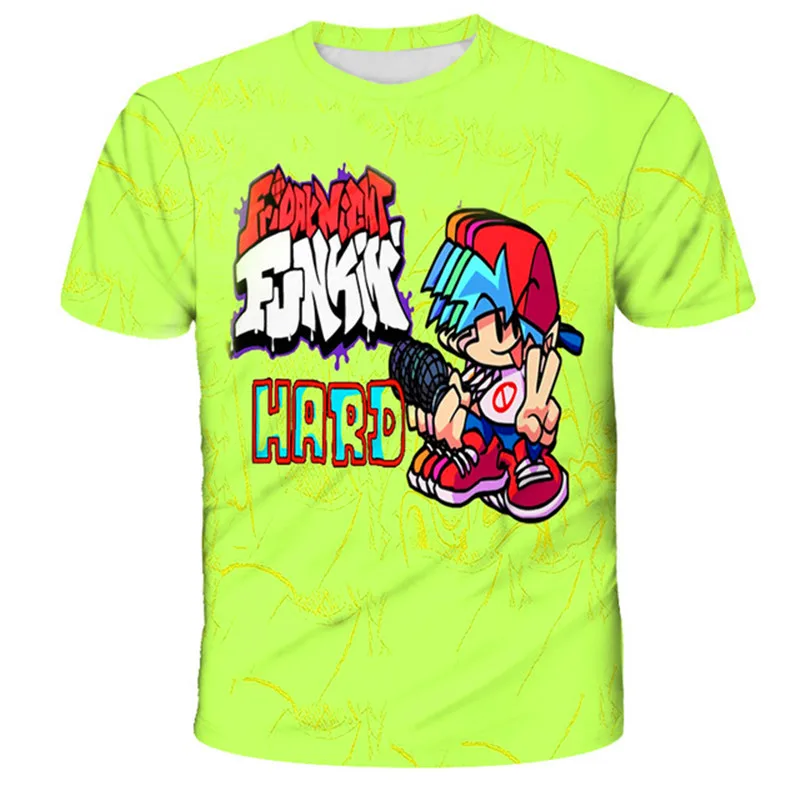 Футболка пять ночей новинка 2021 одежда для девочек и мальчиков с динозаврами