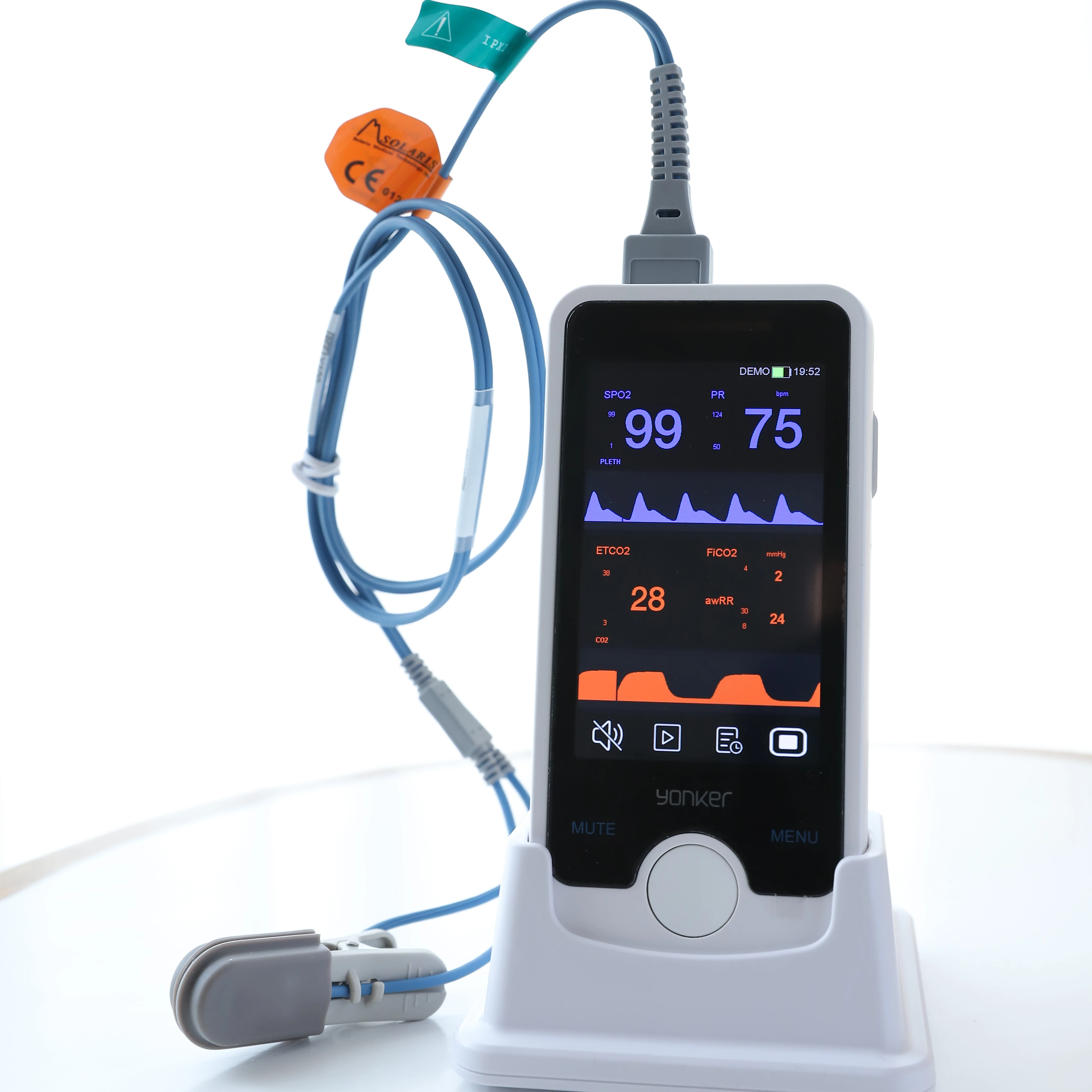 

Veterinary Touch Screen Handheld Blood Pressure Monitor Vital Signs Monitor