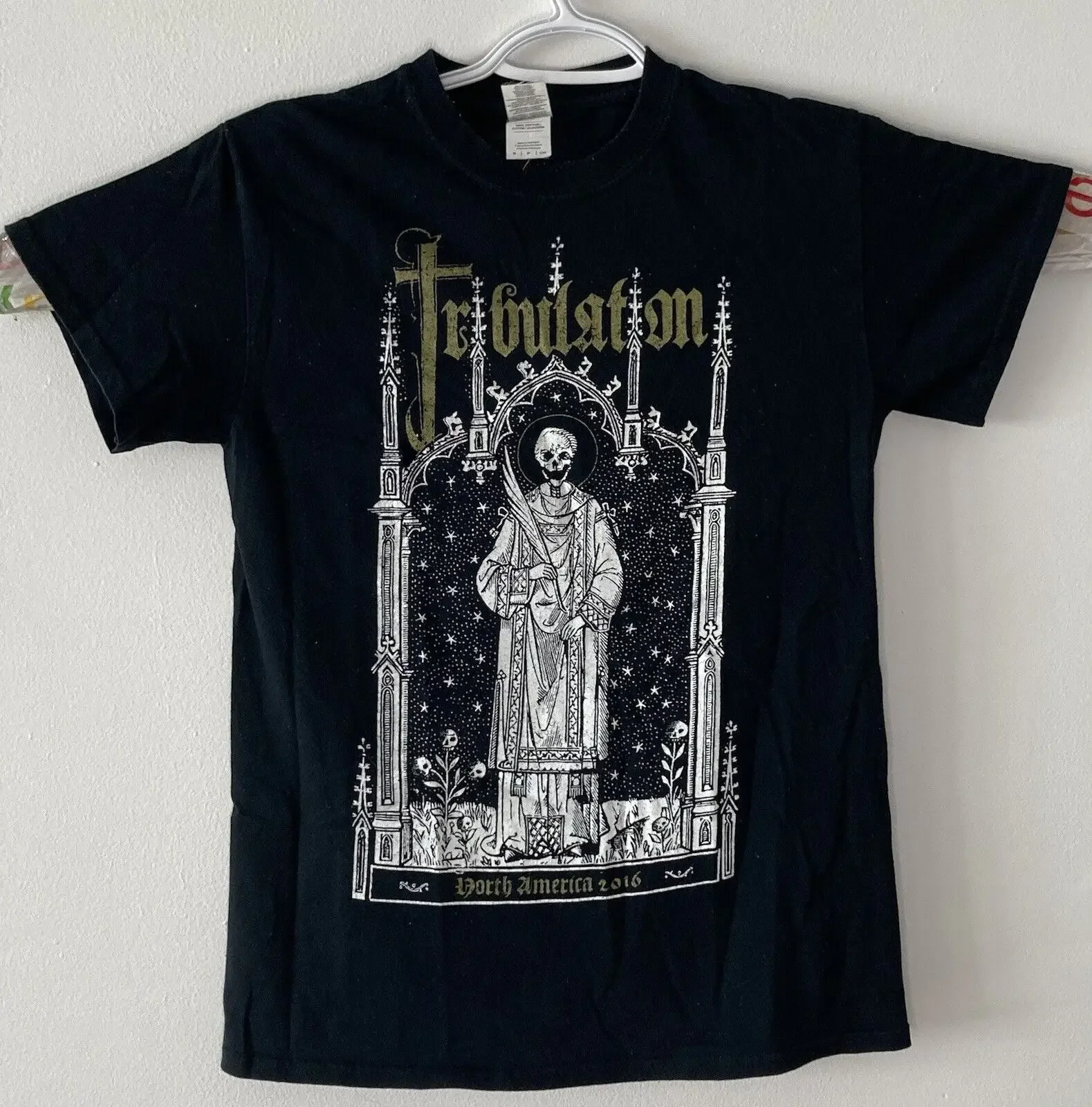 Футболка из тяжелого металла Death Goth Rock североамериканский Тур 2016 года футболка с