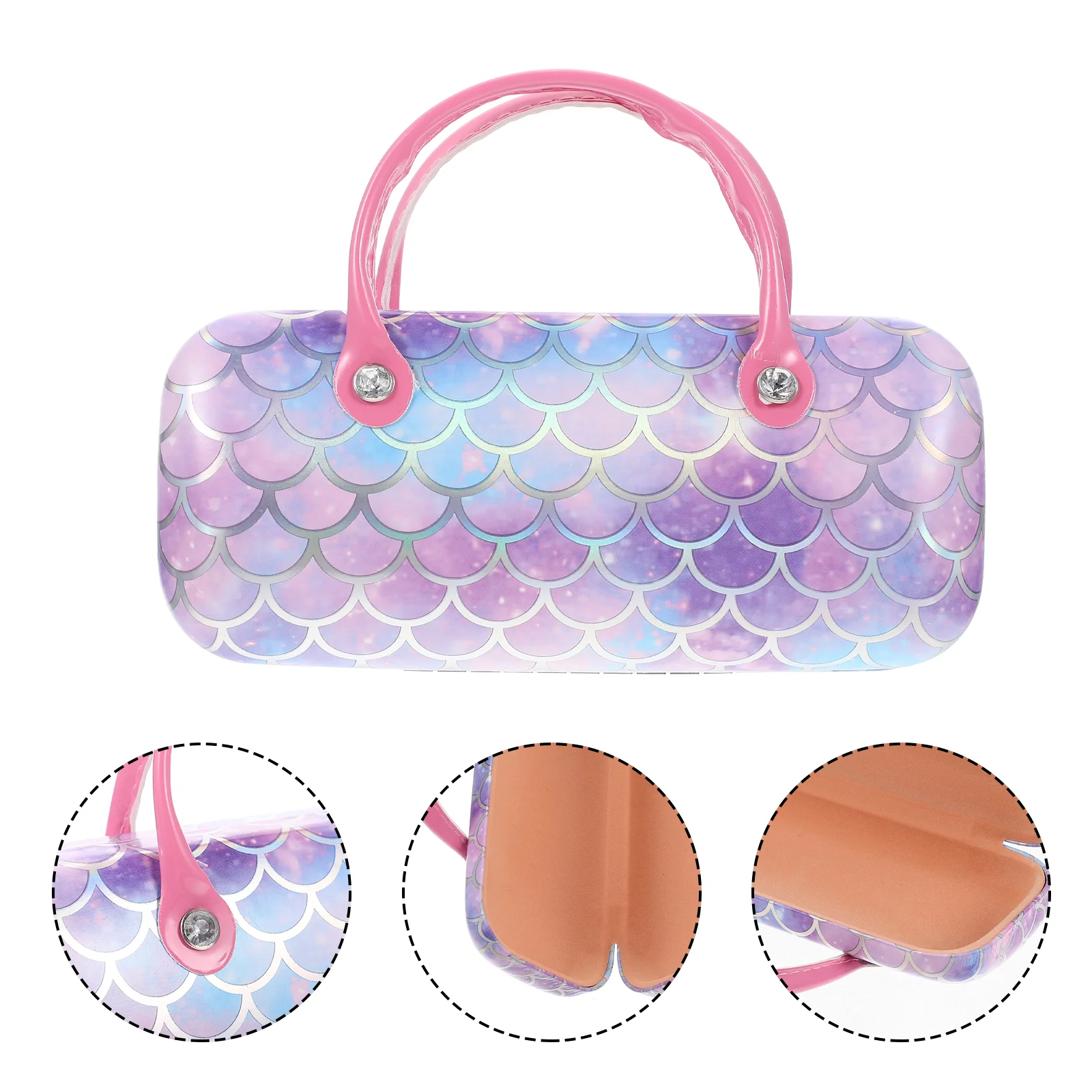 

Eyeglass Case Glasses for Kids Kids Glasses Case Sunglasses Storage Box Portable Glasses Container Children' Glasses Case