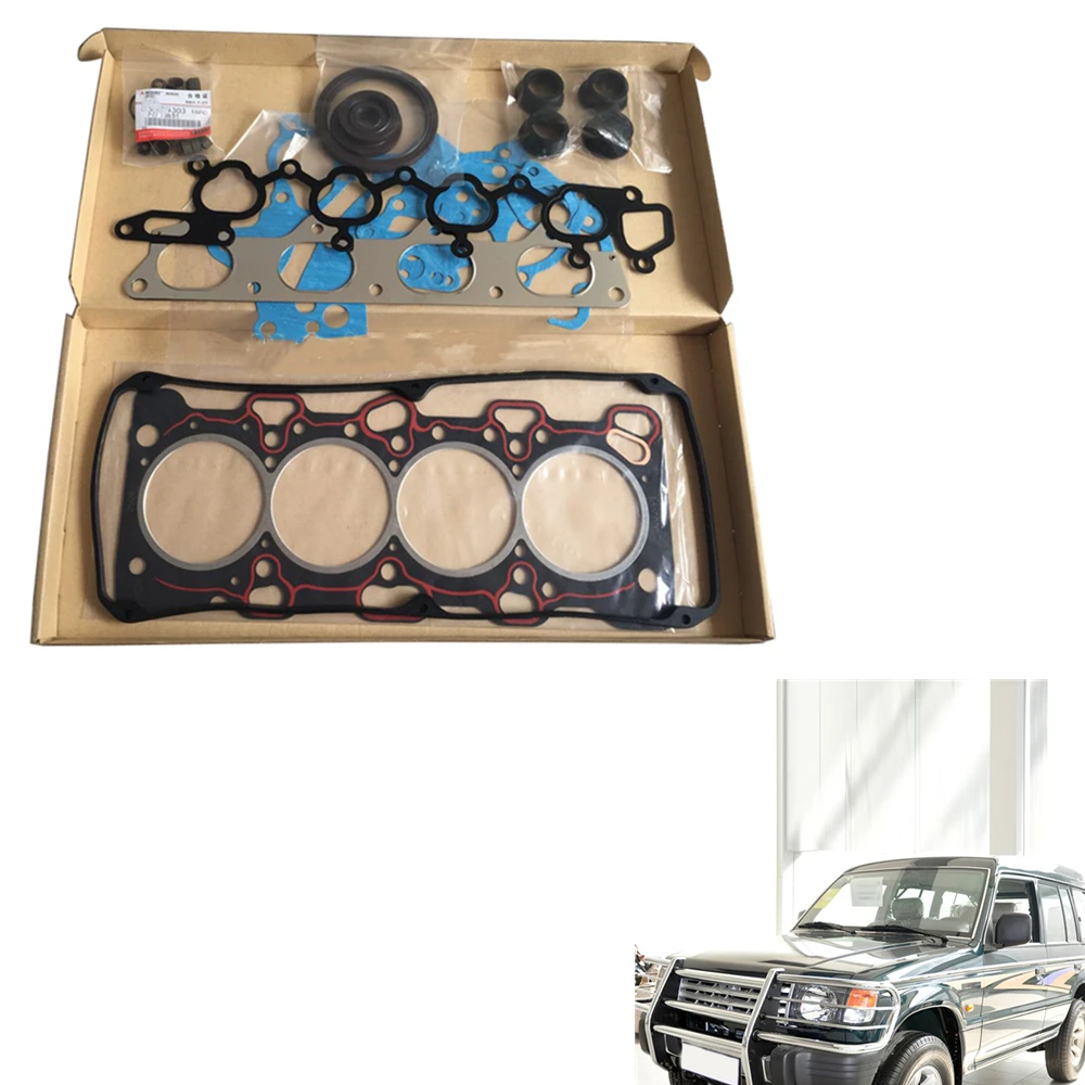 

Полный комплект прокладок для Mitsubishi 4G64 V31 L 200 Triton Pickup STRADA PAJERO II