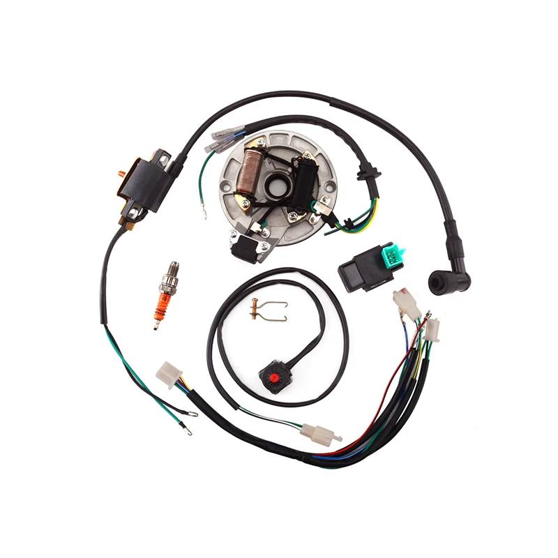 

Motorcycles Accessories For Off-road ATV Universal Types Wire Harness Coil Ignition Electrical Foot Start Switch