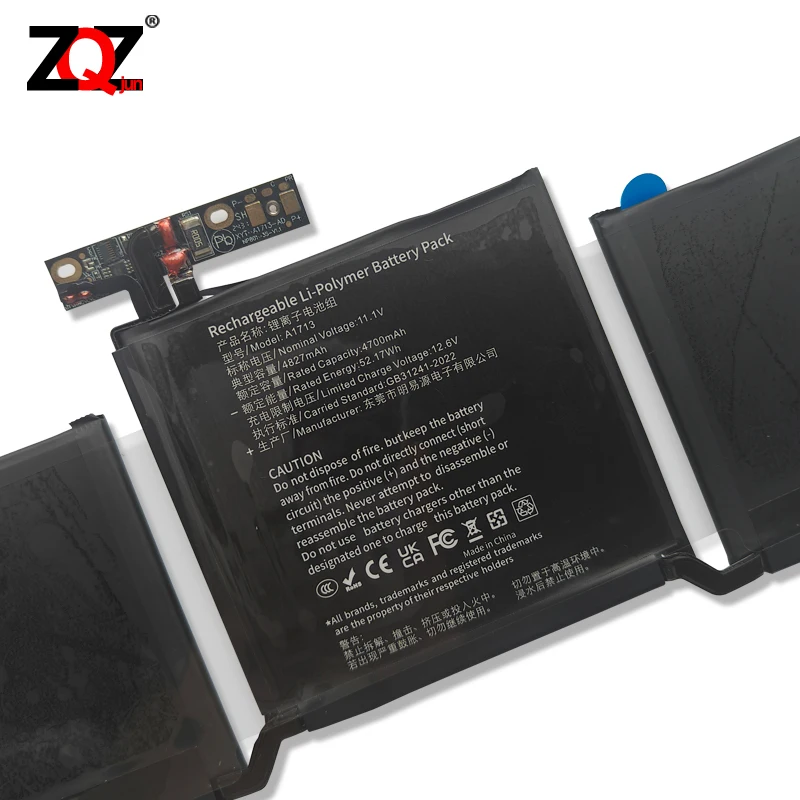 A1713 Аккумулятор для ноутбука Apple MacBook Pro 13 дюймов A1708 2016-2017 год MPXQ2LLA EMC2978 EMC3164 MLL42LLA 020-00946 (art.: 3920cd2a0786d) - 3920cd2a0786d