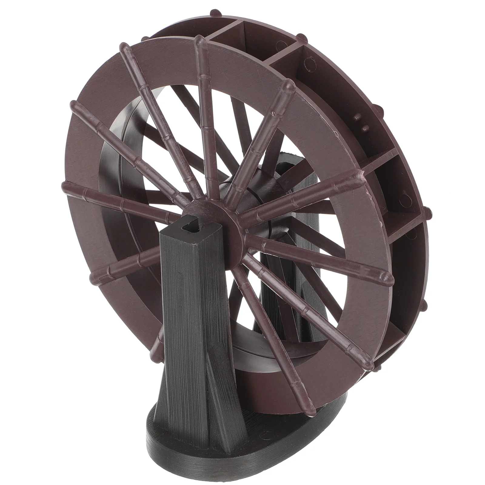 

Professional Plastic Tabletop Replacement DIY Waterfall Fountain Wheel Fountain Rotation Wheel with Bracket