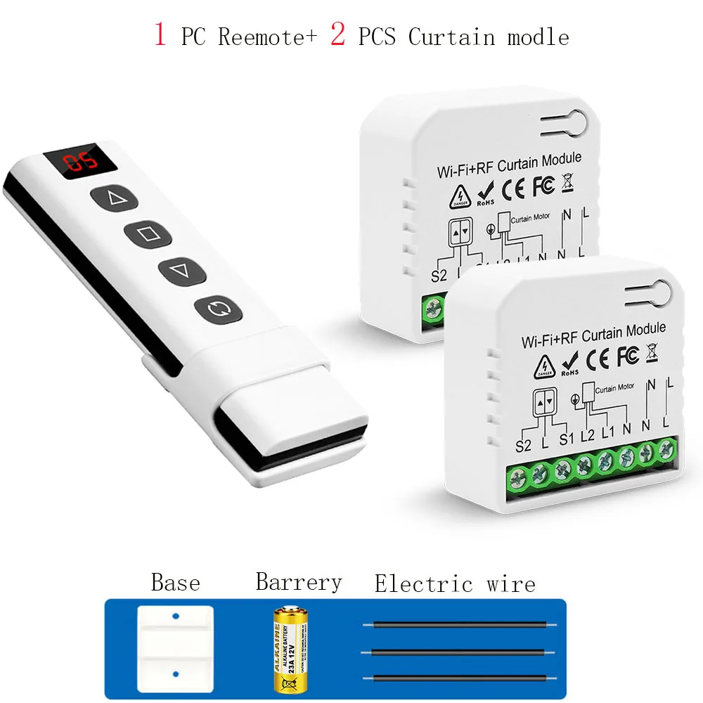 

WiFi туя Smart Life переключатель штор Deze