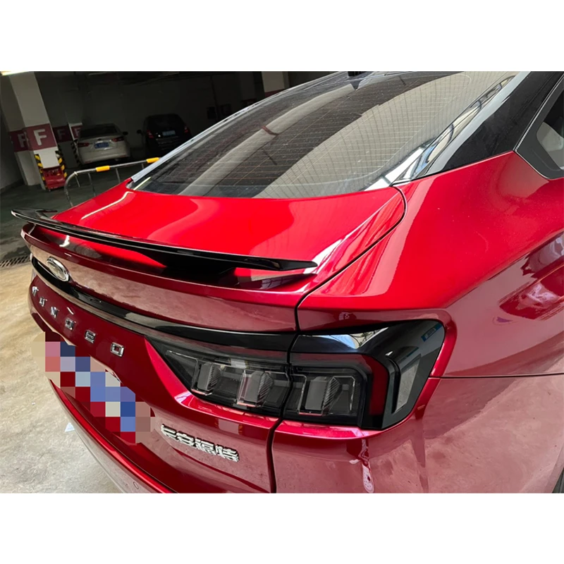 Новый! Глянцевый черный спойлер для Ford Fusion Mondeo 2022 тип MT АБС-пластик автомобильное