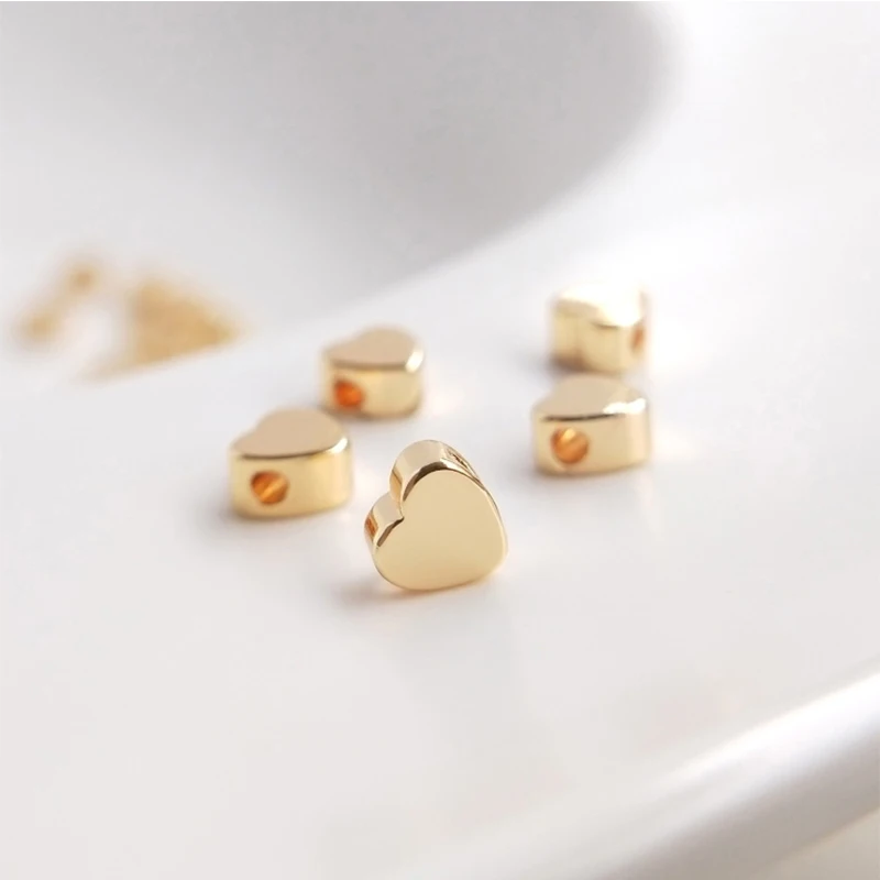 Бусины с боковым отверстием, 4/5/6 мм, 14 к Бусины с боковым отверстием, 4/5/6 мм, 14 к