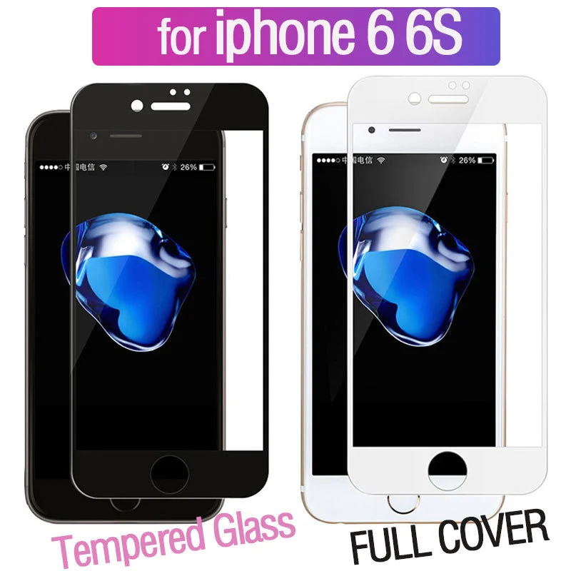 

Iphone 6 6s Plus SE2020 Glass Screen Protector Full Cover For Iphone 7 8 7Plus 8Plus On Protective Tempered Glasses Film 9d