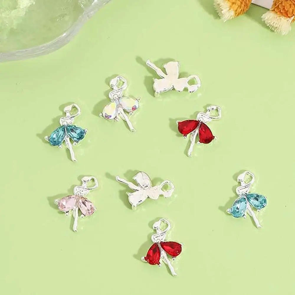 

10Pcs/set 3D Nail Art Drills Ornaments Dance Ballet Girl Nail Decorations Fashion Nail Jewelry Manicure Accessories