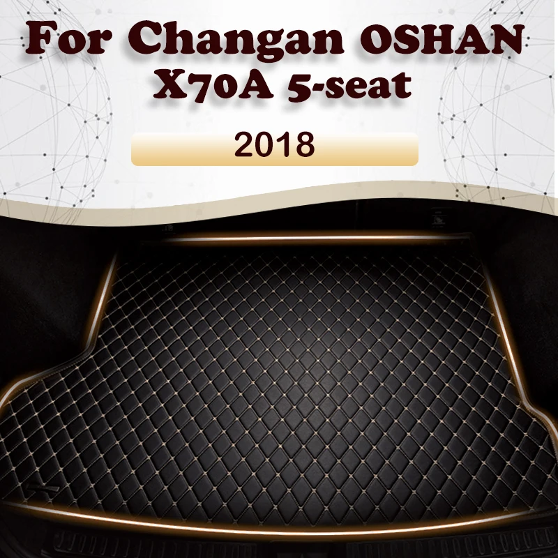 

Car Trunk Mat For Auchan OSHAN X70A 5-Seat 2018 Custom Car Accessories Auto Interior Decoration