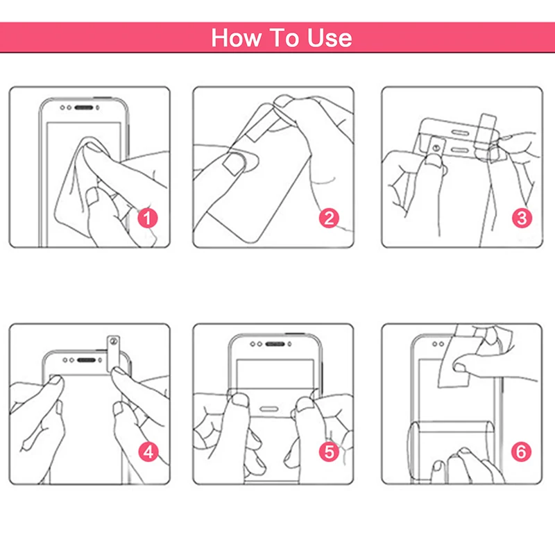 Универсальная защитная пленка для экрана 5/6/7/8/9/10 дюймов Защитная планшета