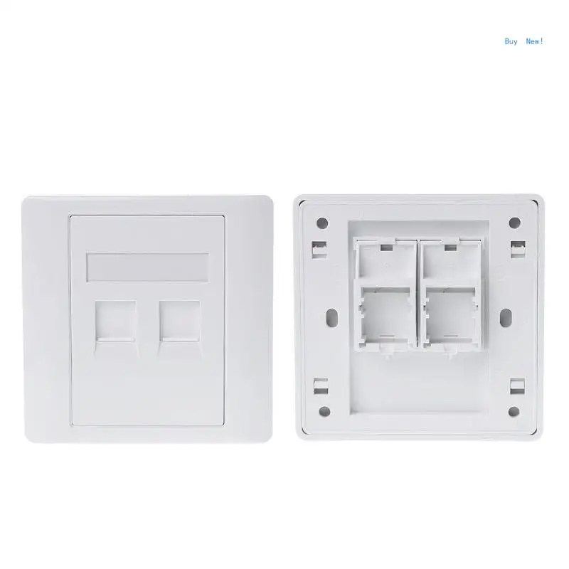 Тип 86 Лицевая панель Компьютерная розетка Панель Сетевой модуль RJ11 RJ45 Кабельный