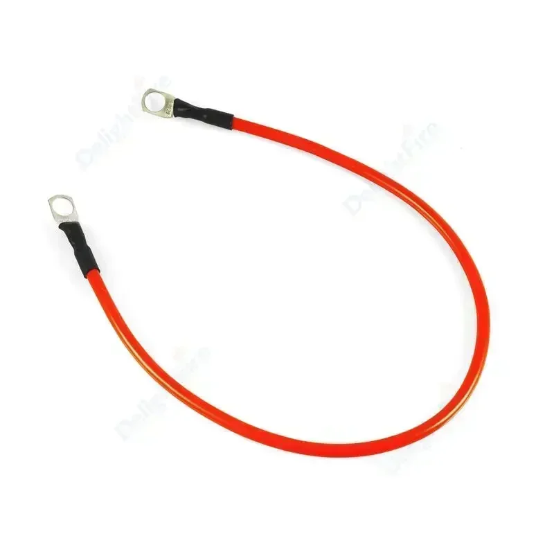 Силиконовый кабель инвертора аккумулятора 3AWG с наконечником M6 M8 M10 черные