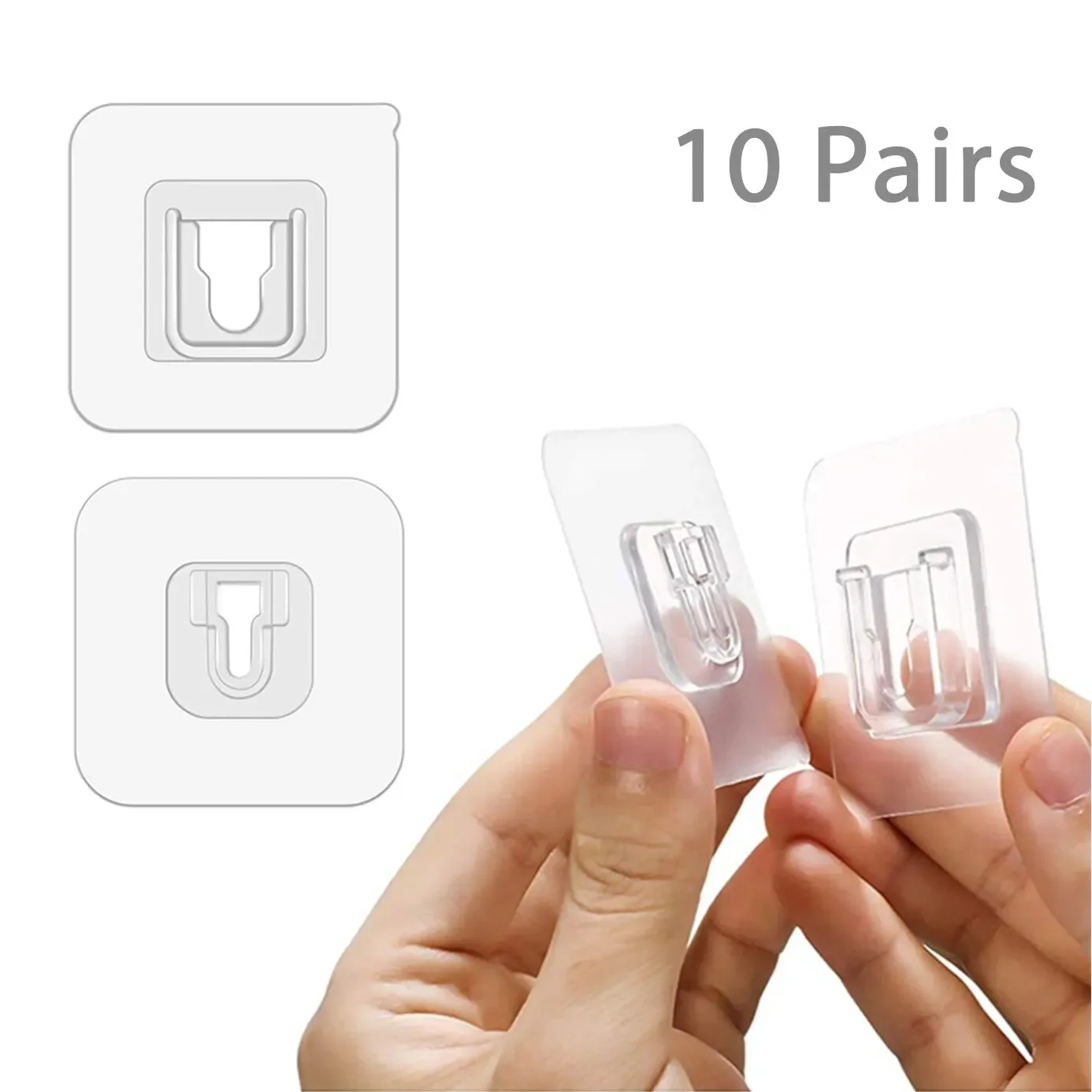 10 пар, крючки на клейкой основе | AliExpress