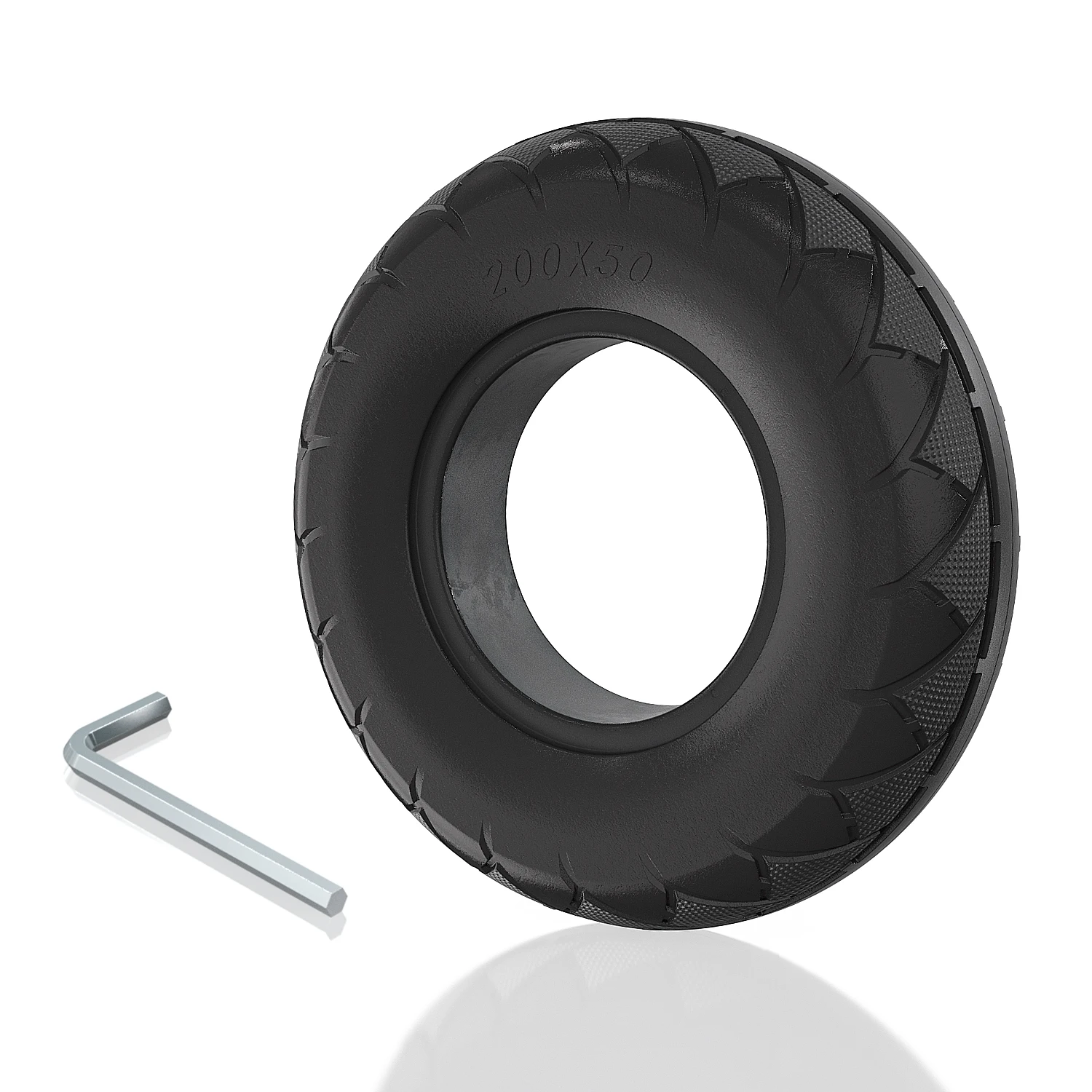 200x50 (8"x2") Solid Tire Replacement for Razor E100 E150 E1