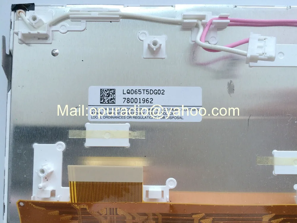 New original 6.5inch LCD display LQ065T5DG02 screen with touch panel for Chrysler SIRIUS ANTITHEFT Hard Disc Drive | Автоэлектроника