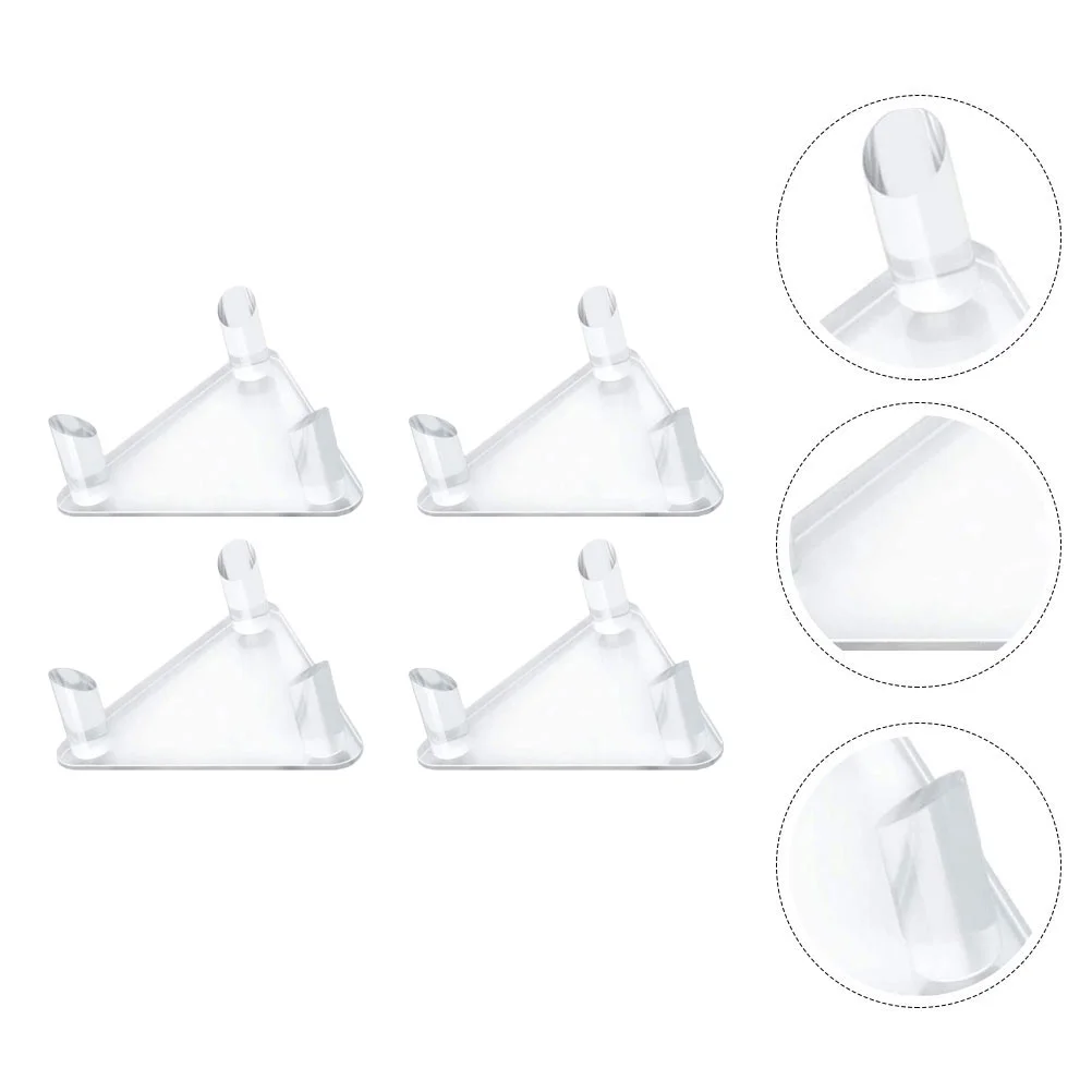 

4pcs Rugby Basketball Football Soccer Display Rack Convenient Storage Rack