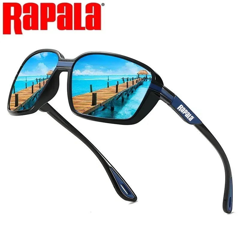 Фото Новые поляризационные солнцезащитные очки Rapala 2026 года, оригинальные, для рыбалки, вождения, туризма, классические мужские очки с защитой UV400 №3