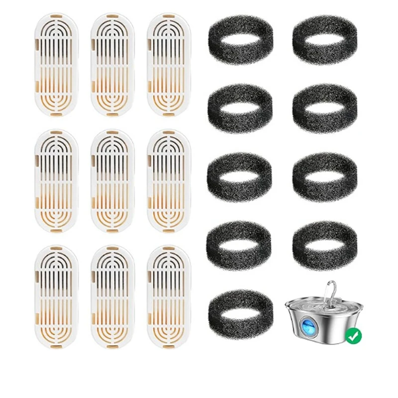 Сменные фильтры губки для бесшумного водяного фонтана из нержавеющей стали