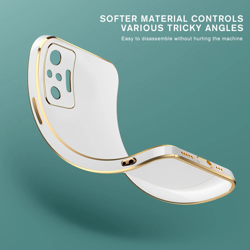 3D Камера Бампер Чехол для Xiaomi Redmi Note 10S 10Pro 10 Pro Max 10T 5G Redmi10 C 10C Электропокрытие мягкий телефонный чехол на note10 s.