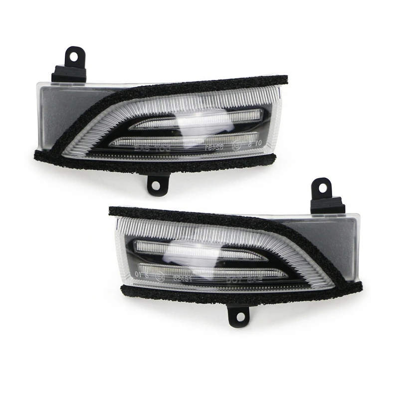 

Sequential LED Dynamic Side Wing Mirror Turn Signal Light Lamp For Subaru Crosstrek Forester Impreza Legacy WRX 12-21