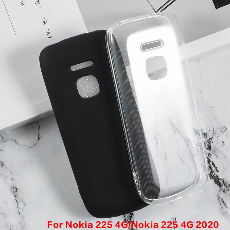 

For Nokia 225 4G Case Transparent Phone Case for Nokia 225 TA-1321 TA-1296 TA-1279 TA-1276 TPU Cover for Nokia 225 4G Housing