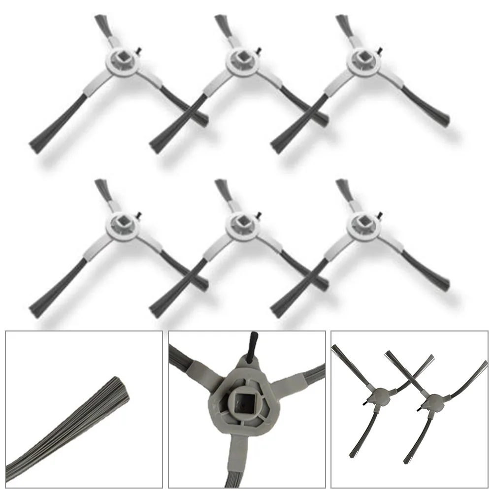 

6 шт., боковые щетки для пылесоса X5 X6 X8