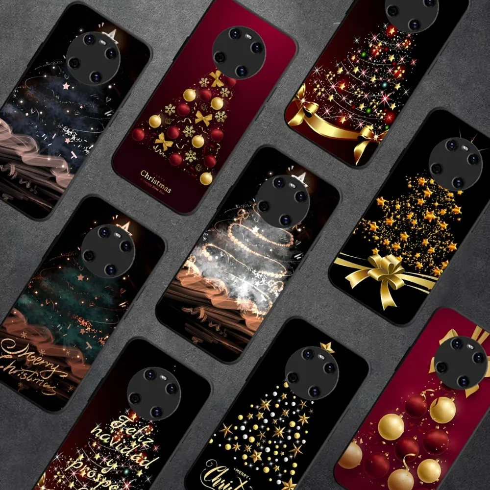 

Merry Christmas Deer Tree Phone Case For Huawei Y9 6 7 5 Prime Enjoy 7s 7 8 plus 7a 9e 9plus 8E Lite Psmart Shell