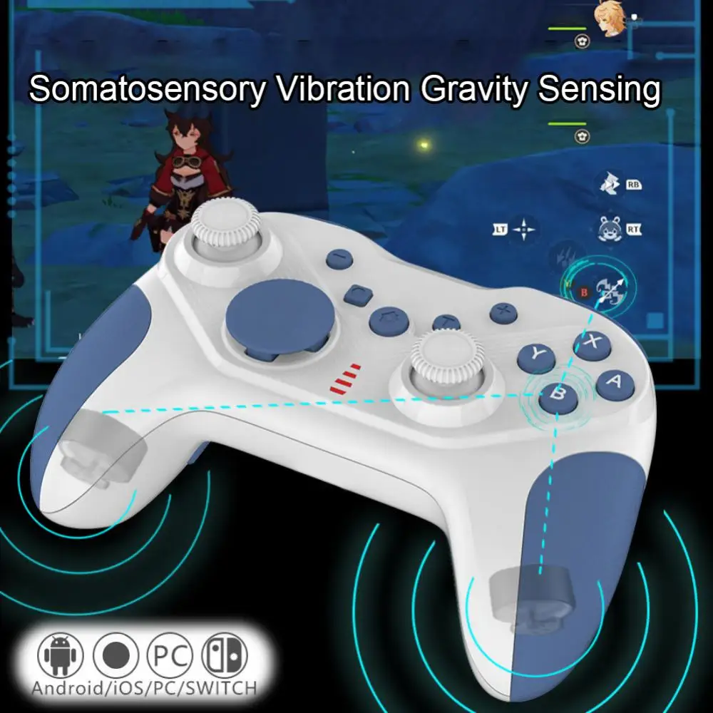 

2023 Wireless Controller Bluetooth Console Control Joystick For Switch Lite/android Phone Pc Bluetooth Gamepads Game Joystick