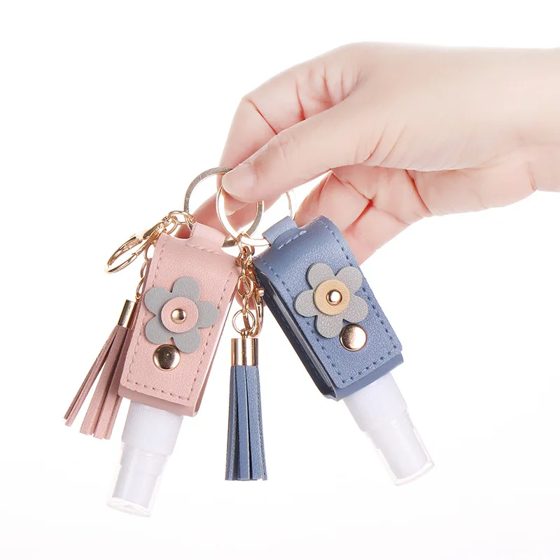 

Hand Sanitizer Bottling Empty Refillable Bottle Creative Keychains Retro Tassel Travel Car Luxury Designer Gifts Accessories