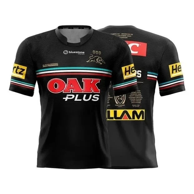 

2023 Penrith Panthers First Jersey 2023/24 PANTHERS мужские первые трикотажные шорты, размер S--5XL